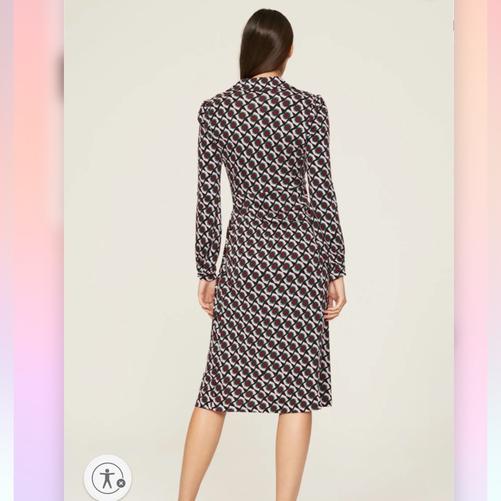 Diane Von Furstenberg Bogna Dress, Size: 6 - Picture 4 of 9